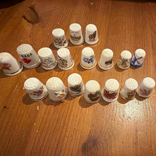 Vintage unmarked china - 18,