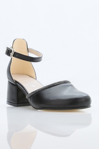 Elegant girls ivory block heel - elegant,