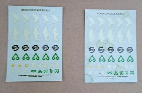 Wood elf glade riders - riders, decals