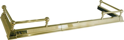 Fireplace fenders black - fireplace, fenders: