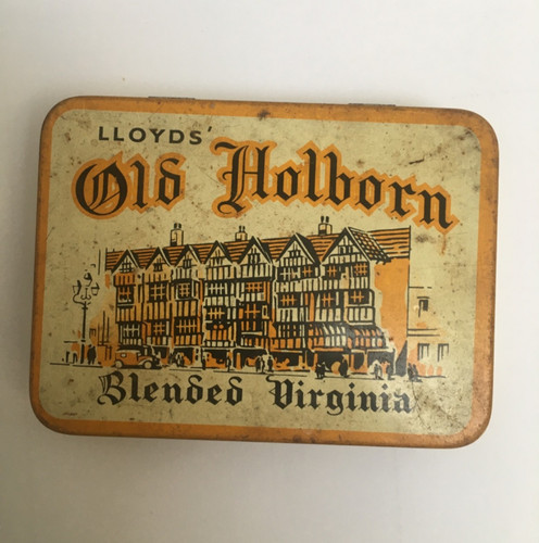 Old holborn tobacco tin - old,