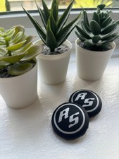 FORD ESCORT/MEXICO MK1 RS2000 VINYL SEAT BADGES (2 PACK)