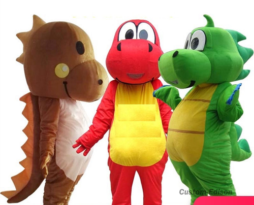 Dinosaur mascot costume - dinosaur,