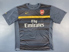 ARSENAL TRAINING FOOTBALL SHIRT NIKE SOCCER JERSEY SIZE XL ADULT