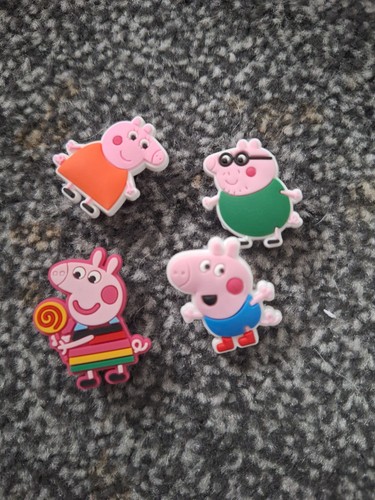 Peppa pig croc charms - pig,
