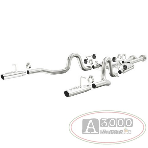 Exhaust system kit 1993 ford - system,