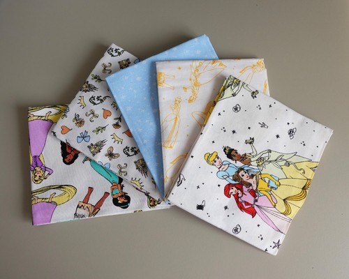 Disney princesses fat quarter - disney,