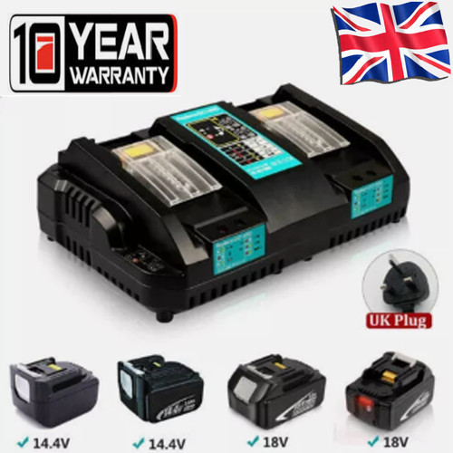 Dual fast charger - charger, makita