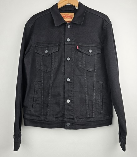 Levi men black - m, denim