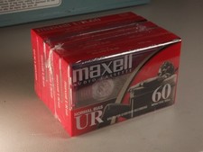 5 Pack, Maxell UR-60 Blank