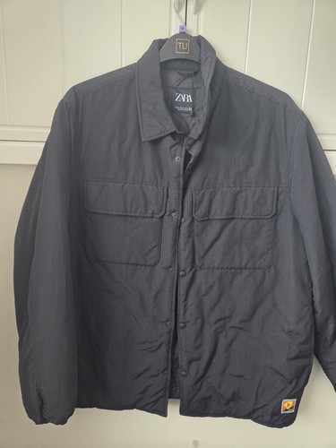 Zara men coat - men's, black