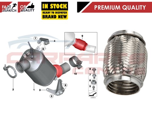 Bmw front dpf - flexi, pipe