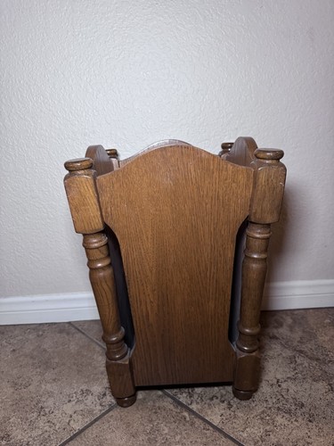 Vintage oak umbrella - vintage, stand