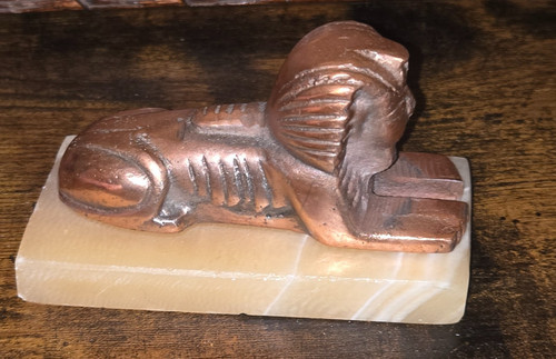 Vintage egyptian sphinx - vintage,