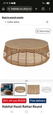 HABITAT Center Table Wicker