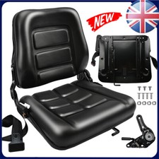 Waterproof Universal Tractor Seat Adjustable Forklift Digger Mower Dumper Seat U