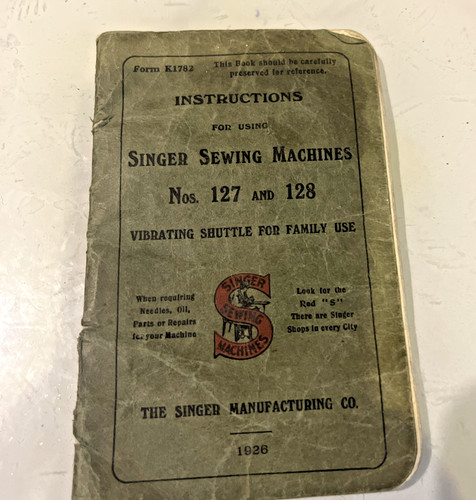Vintage antique instructions - vintage/antique,