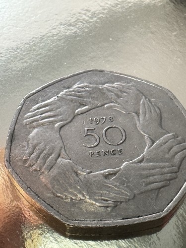 50p hand rings eec - 50p,
