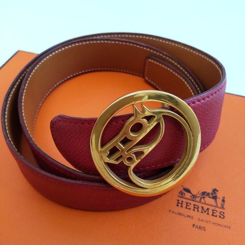 Hermes cheval horse buckle red - buckle,