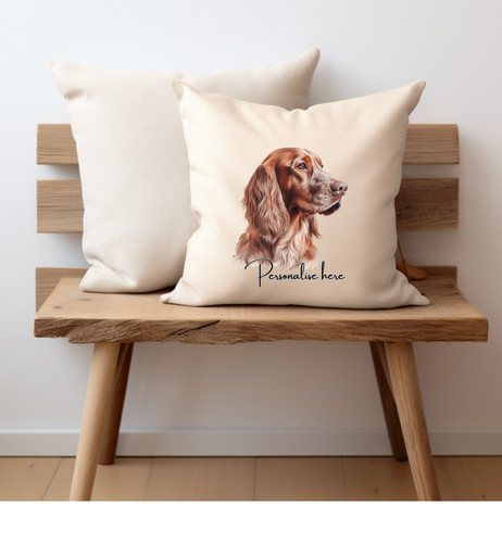 Red setter cushion cover 40cm - red,