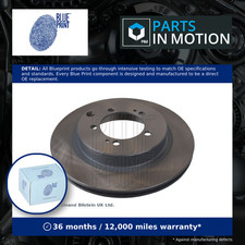 2x Brake Discs Pair Vented Rear 297mm ADC44355 Blue Print Set MB895363 Quality