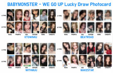 presale [BABYMONSTER] WE GO UP Lucky Draw Event Photocard
