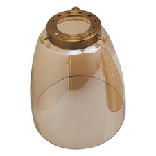 Modern Ceiling Amber Glass