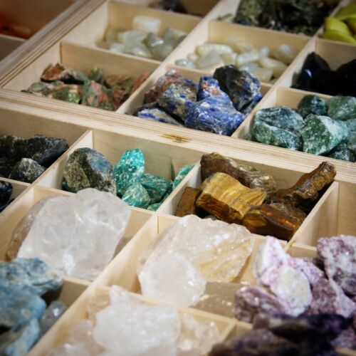 Crystals minerals rough - crystals, &