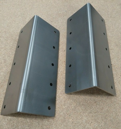 Mild steel angle iron brackets - steel,