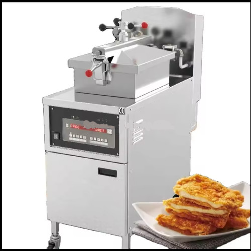 Commercial pressure gas fryer - gas,