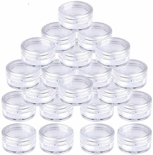 Small empty clear plastic - empty,