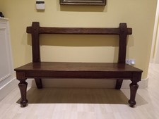 Arts And Crafts Oak Hall Bench