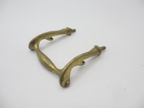 Vintage brass sash window - brass, lift