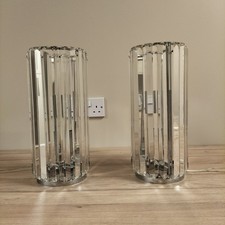 Pair Of Laura Ashley Glass And