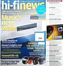 HI-FI NEWS  AUDIO RESEARCH