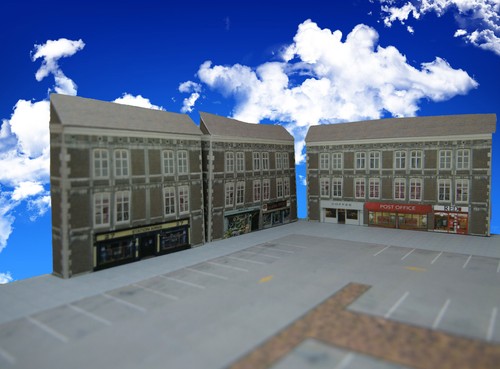 Gauge buildings town scenes - buildings,