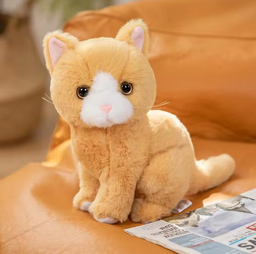 Ginger cat soft toy plush