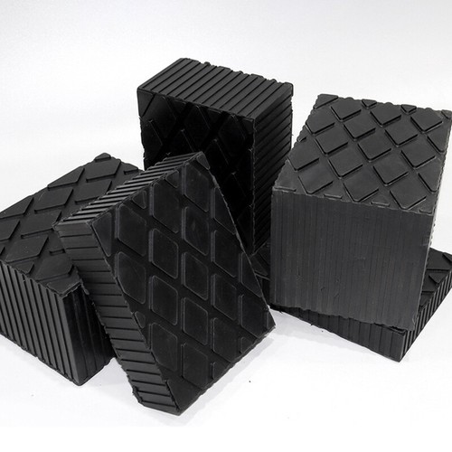 Jacking beam rubber support - beam,