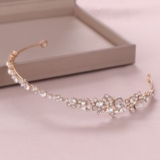 3cm Tall Crystal Side Tiara
