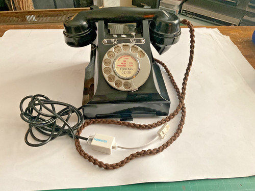 Vintage gpo bakelite black - gpo,