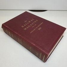 The Railway Magazine 1960 Vol. 106 - All 12 Issues Professionally Bound VGC
