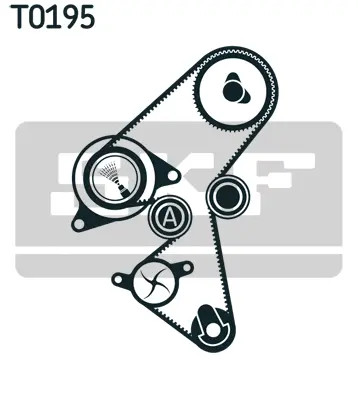 Timing belt kit fits - belt, citroËn