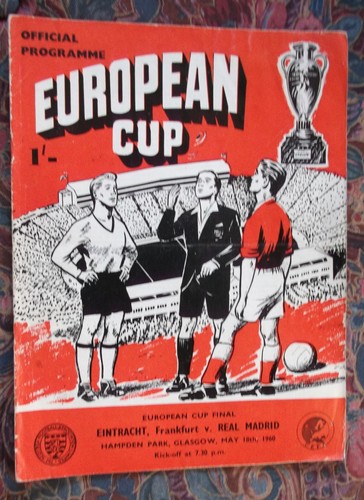 Original 1960 european cup - 1960,