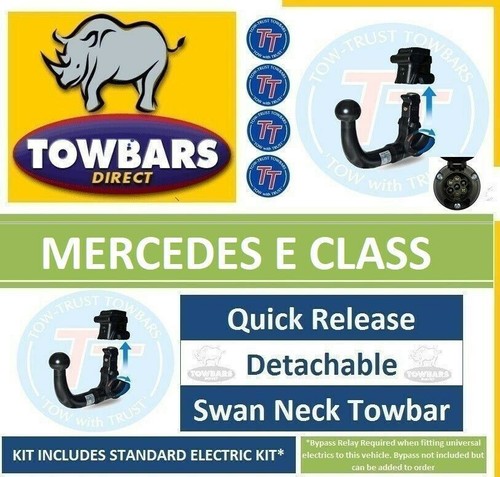 Towbar detachable swan for - detachable,