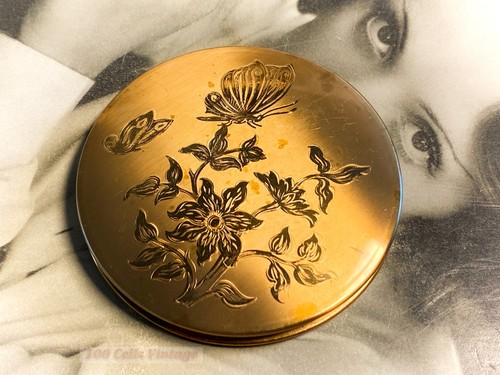 Gold tone butterflies - , and
