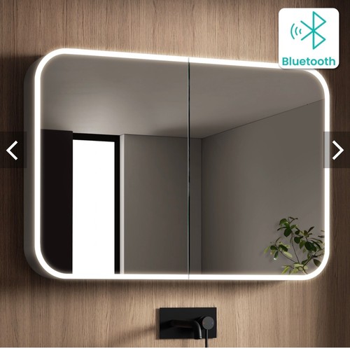 Bathroom mirror cabinet with - bathroom,