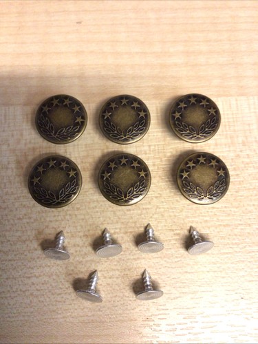 17mm sew jeans button - 6,