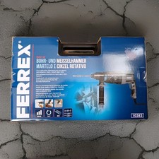 Ferrex 800W Drill Chipping Hammer SDS System Quick Release Chuck Round Shank Drill