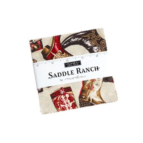 Moda charm pack saddle ranch - moda,