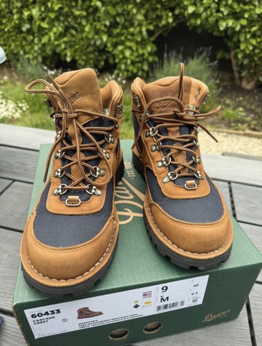 Danner brown leather hiking - leather,